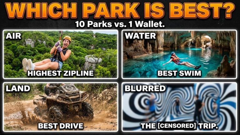 Cancun’s TOP 10 Adrenaline-Pumping Adventure Parks