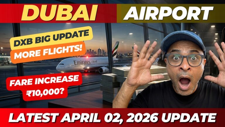 Dubai Airport BIG Update: ₹10,000 Fares, More Flights ADDED | April 2, 2026
