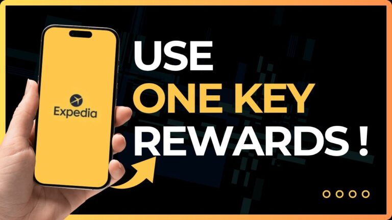 How To Use Expedia One Key Rewards Feature !
