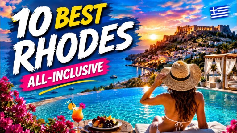 10 Best All-Inclusive Hotels & Resorts in Rhodes, Greece 🇬🇷 | Amazing Places to Stay