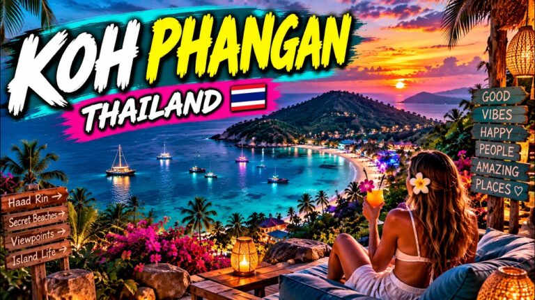 10 Best Things to Do & Places to Visit in Koh Phangan, Thailand 🇹🇭 | Hidden Gems & Must-Sees