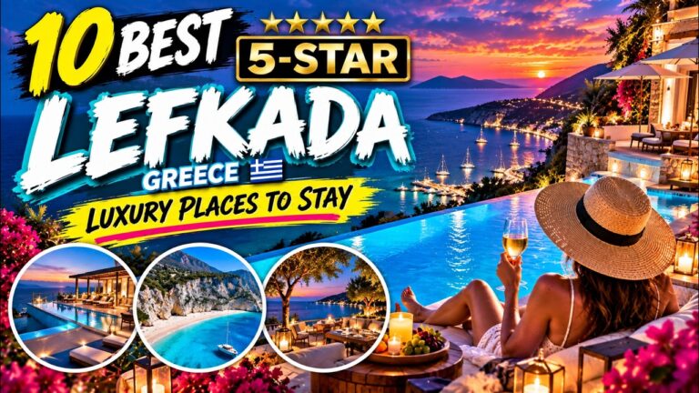 10 Best 5-Star Hotels & Resorts in Lefkada, Greece 🇬🇷 | Luxury Places to Stay