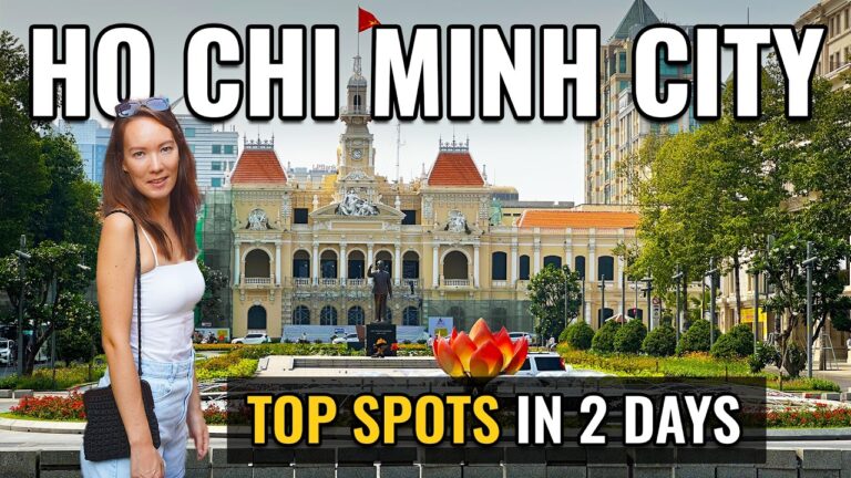 Ho Chi Minh City Walking Tour – 2 Days Exploring our Favourite Spots