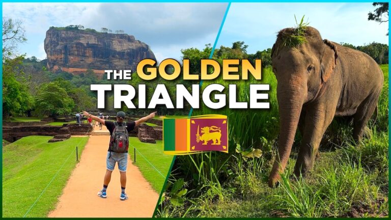 🇱🇰 Sri Lanka’s GOLDEN TRIANGLE🔺 #1 Complete Travel Guide | Sigiriya, Ancient Capitals & Safari