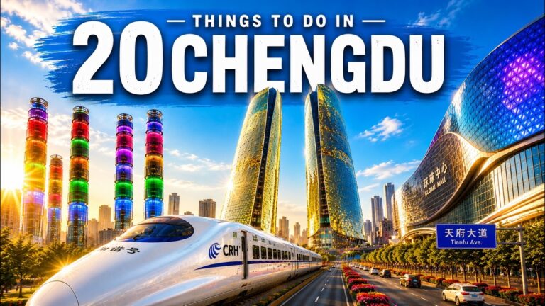 Best Things To Do in Chengdu China Travel Guide 2026 4K